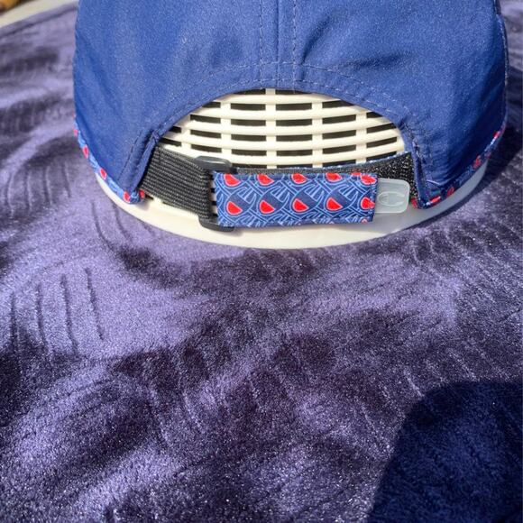 Womens Blue Champion Adjustable Baseball Hat Outdoor Cap Workout Hat - Picture 5 of 10